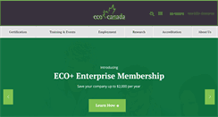 Desktop Screenshot of eco.ca