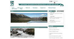 Desktop Screenshot of eco.org.nz